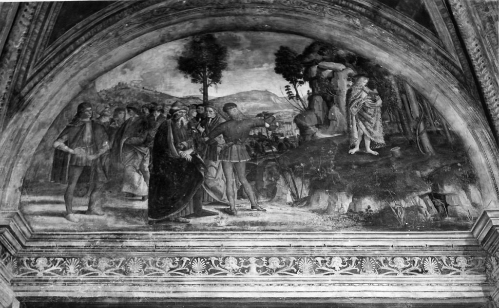 decorazione di Bernardino di Betto detto Pinturicchio (e aiuti) (secc. XV/ XVI)